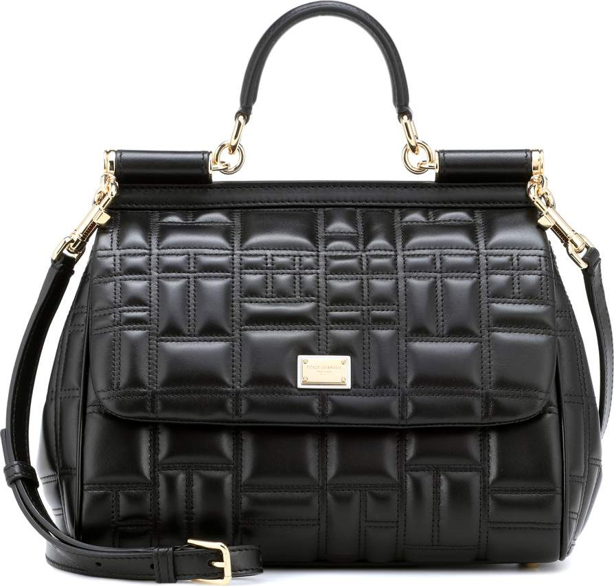 Dolce & Gabbana Sicily Medium quilted leather shoulder bag