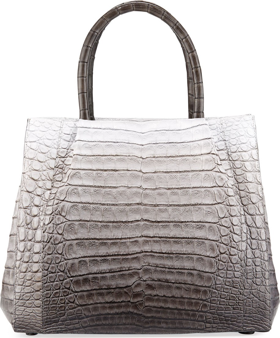 Nancy Gonzalez Aliza Medium Ombre Crocodile Tote Bag