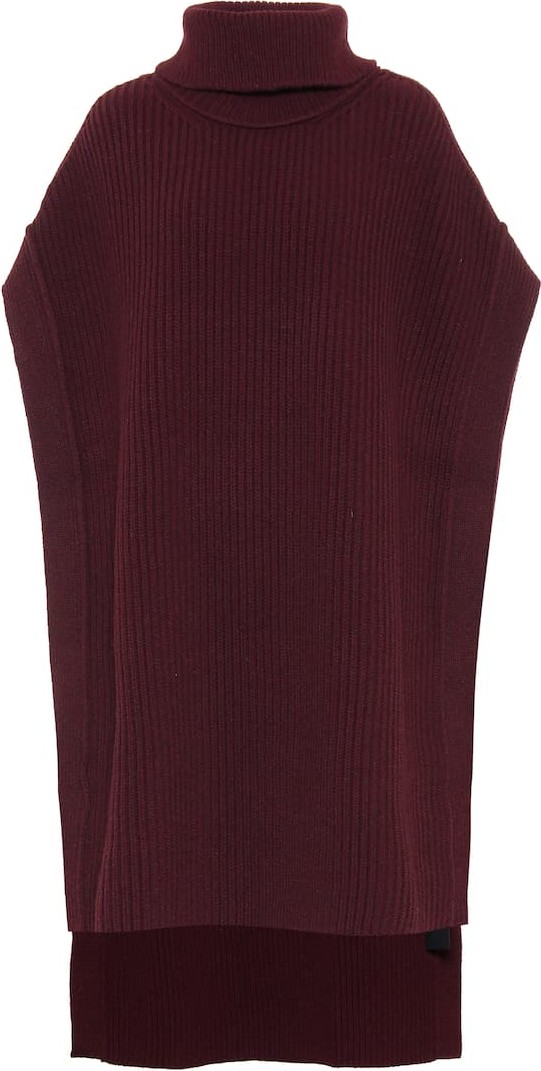 Joseph Cote Anglaise merino wool poncho