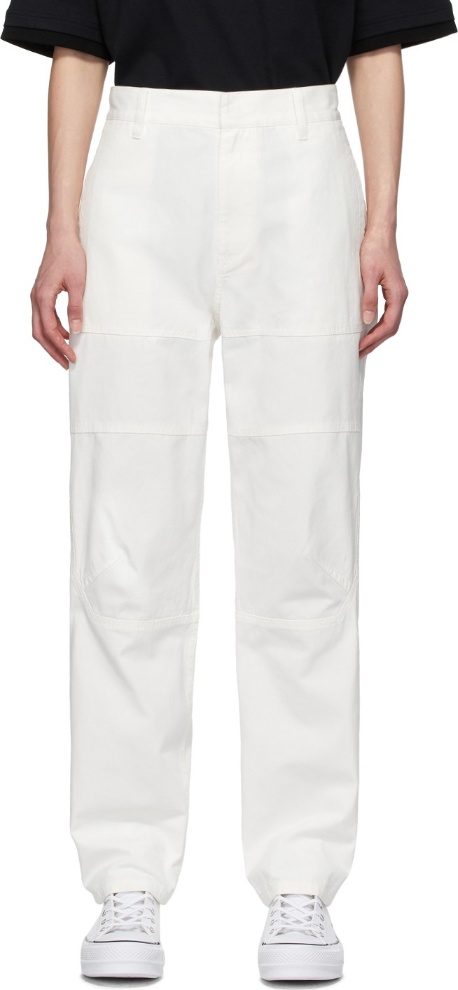 Ambush White Cargo Trousers
