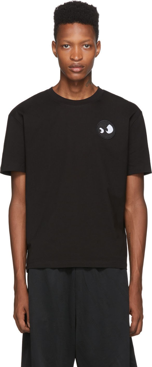 McQ - Alexander McQueen Black Dropped Shoulder T-Shirt
