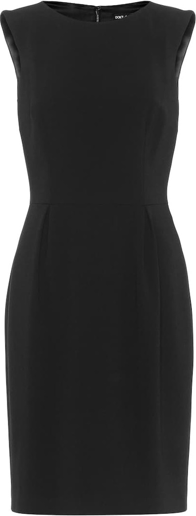 Dolce & Gabbana Sleeveless stretch-crêpe dress
