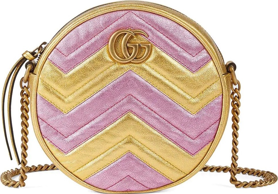 Gucci GG Marmont round shoulder bag