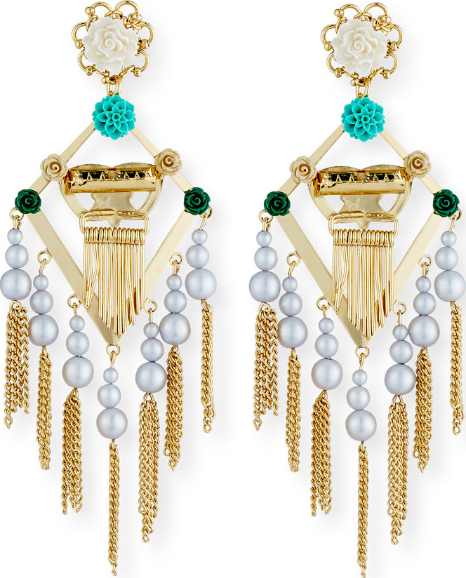 DANNIJO King Statement Earrings