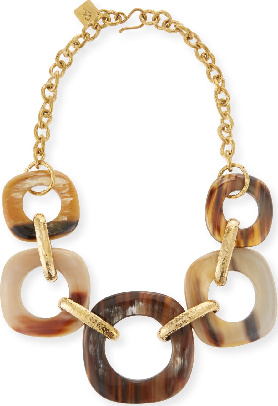 Ashley Pittman Graduating Horn-Link Necklace