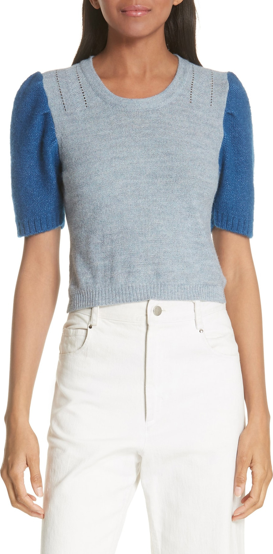 Rachel Comey Contrast Sleeve Sweater