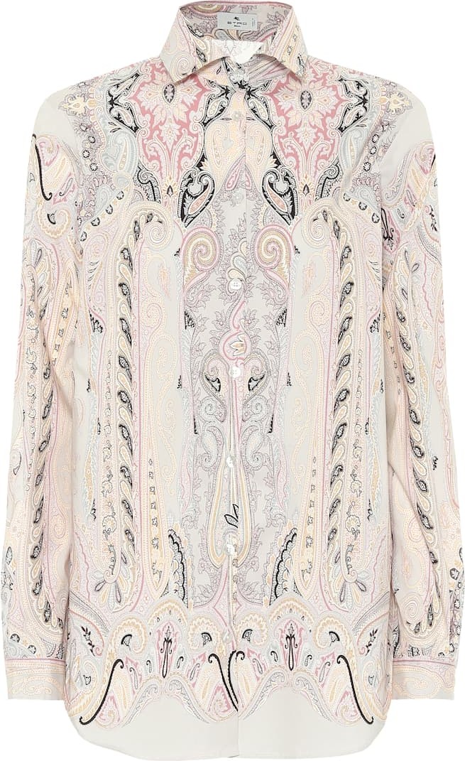 Etro Paisley cotton shirt