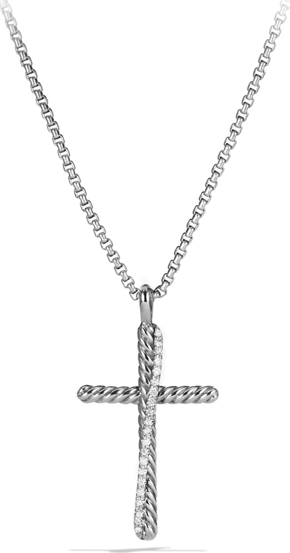 David Yurman 'Crossover' Cross Necklace