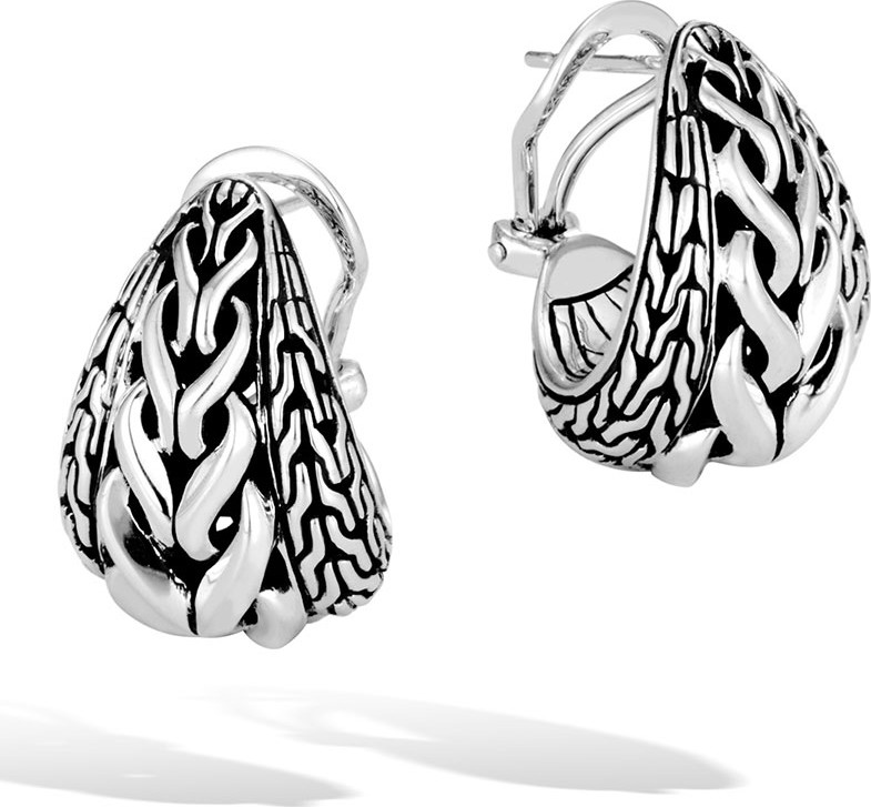 John Hardy Asli Classic Chain Buddha Belly Earrings