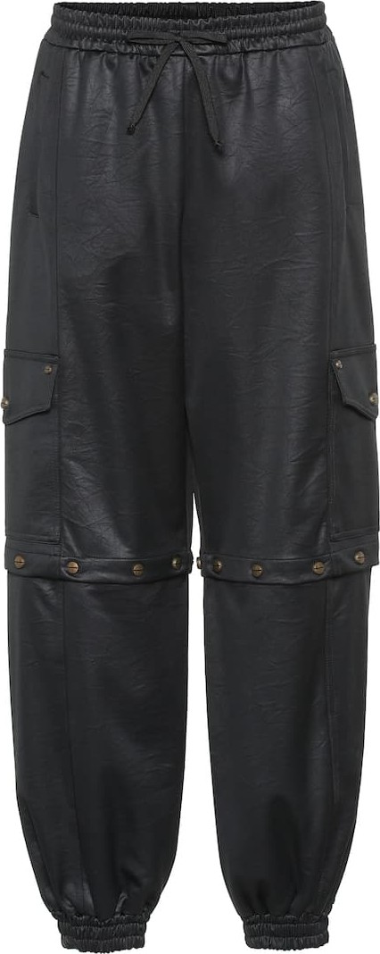 Gucci Satin-jersey trackpants