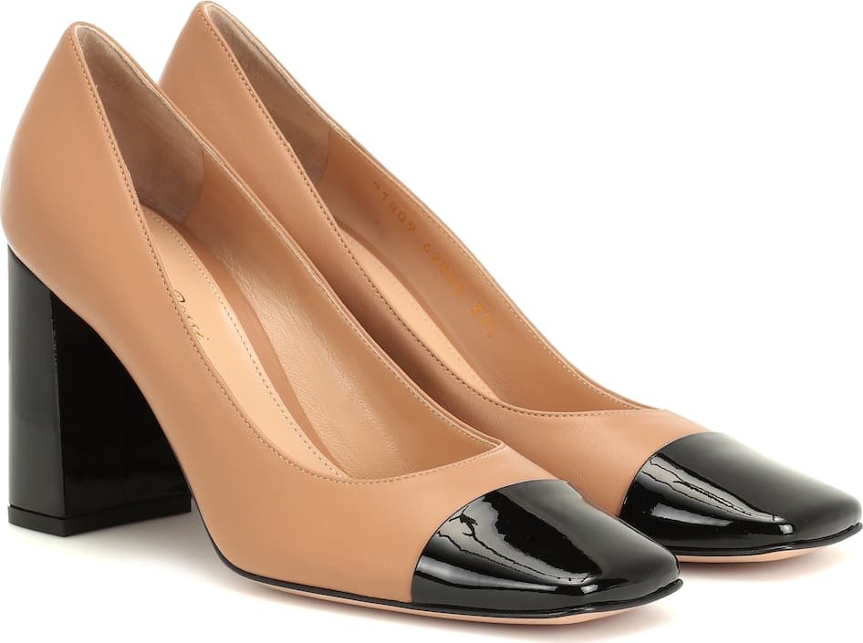 Gianvito Rossi Lucy 85 leather pumps