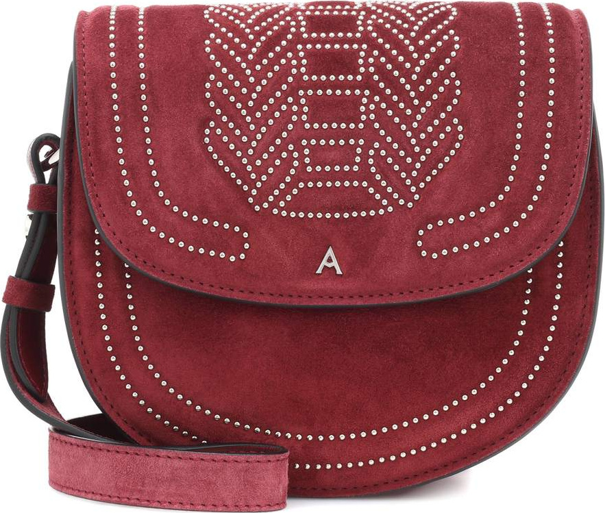 Altuzarra Ghianda Saddle suede shoulder bag