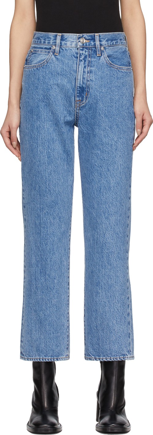 SLVRLAKE Blue London Crop Jeans