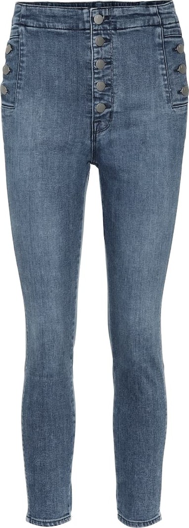 J BRAND Natasha high-rise skinny jeans