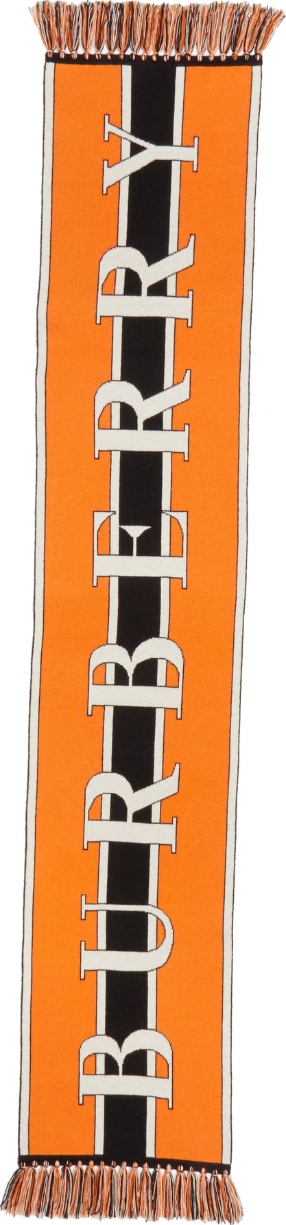 Burberry London England Logo Knit Cashmere Scarf