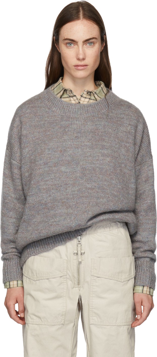 Isabel Marant Etoile Grey Mander Sweater