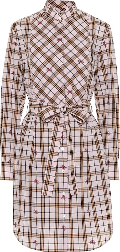 Burberry London England Checked cotton dress