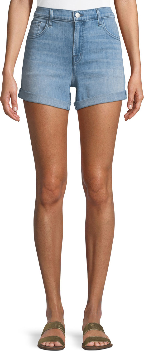 J BRAND Johnny Mid-Rise Denim Shorts