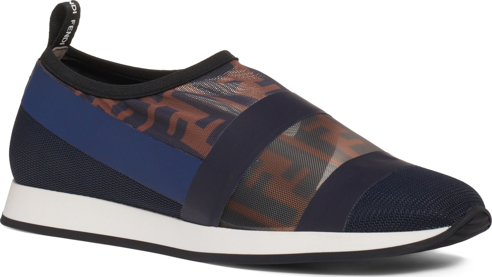 Fendi Logo Slip-On Sneaker