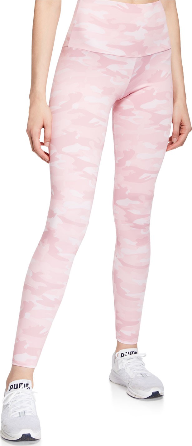 ONZIE High-Rise Camo-Print Performance Leggings