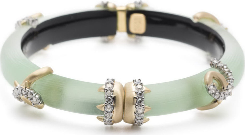 Alexis Bittar Crystal Encrusted Open Knot Bracelet