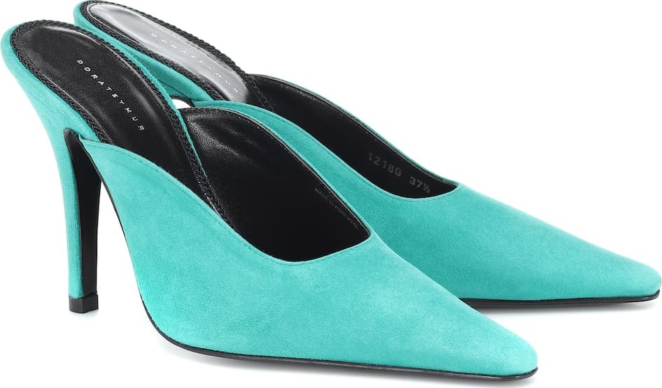 Dorateymur Groupie suede mules