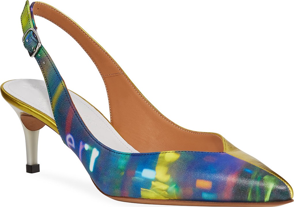 Maison Margiela After Party Printed Pumps