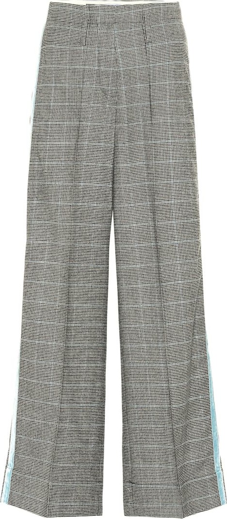 Racil Nitta stretch-wool flared pants