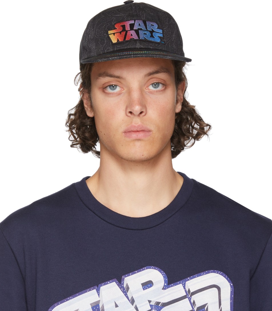 Etro Black Star Wars Edition Baseball Cap