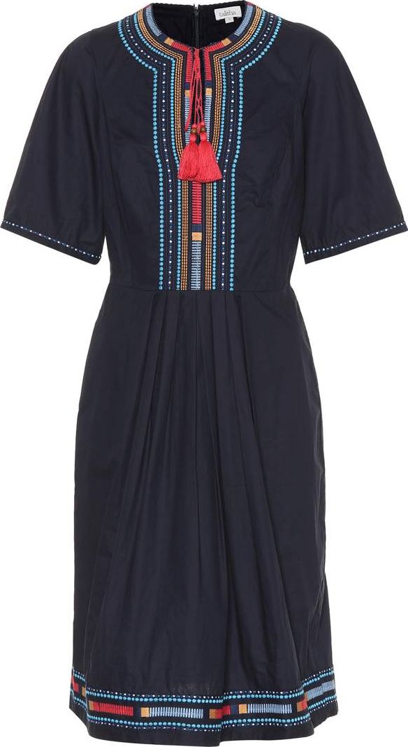 Talitha Embroidered cotton dress