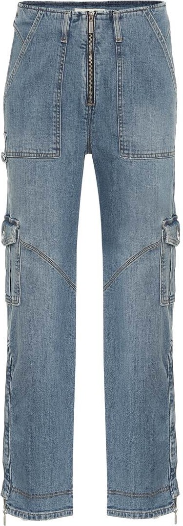 Jonathan Simkhai High-rise straight jeans