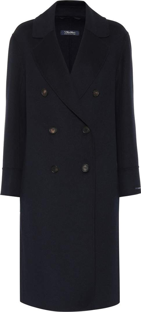 Max Mara India wool and angora coat