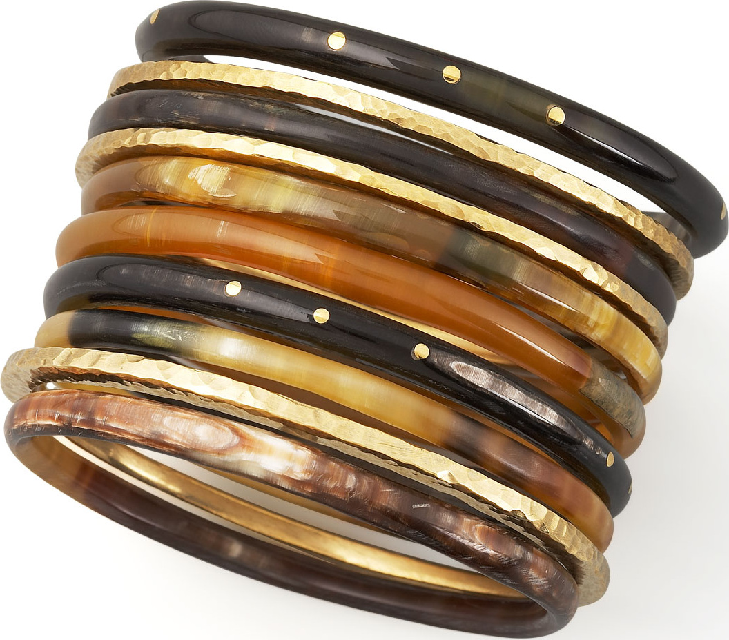 Ashley Pittman Bamba Bangle Set