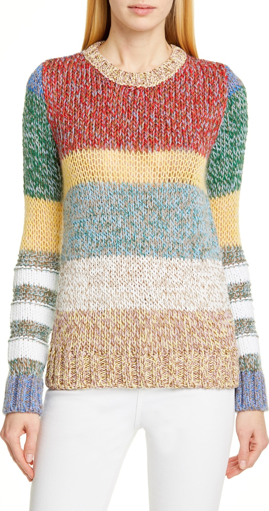 N°21 Nº21 Colorblock Sweater