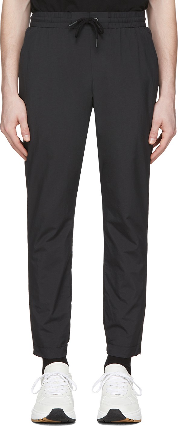Paco Rabanne Black Nylon Trousers