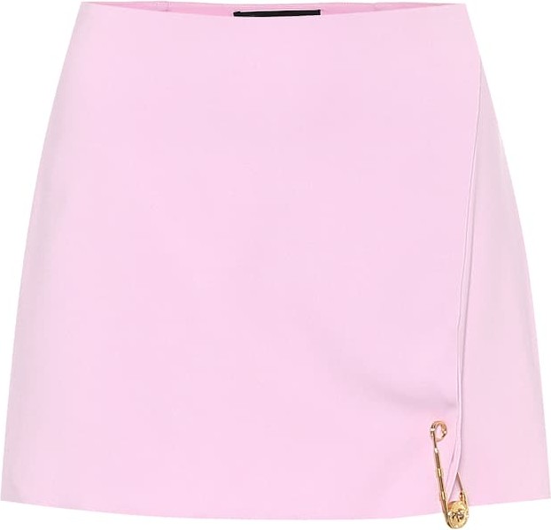 Versace Exclusive to Mytheresa – Stretch-crêpe miniskirt
