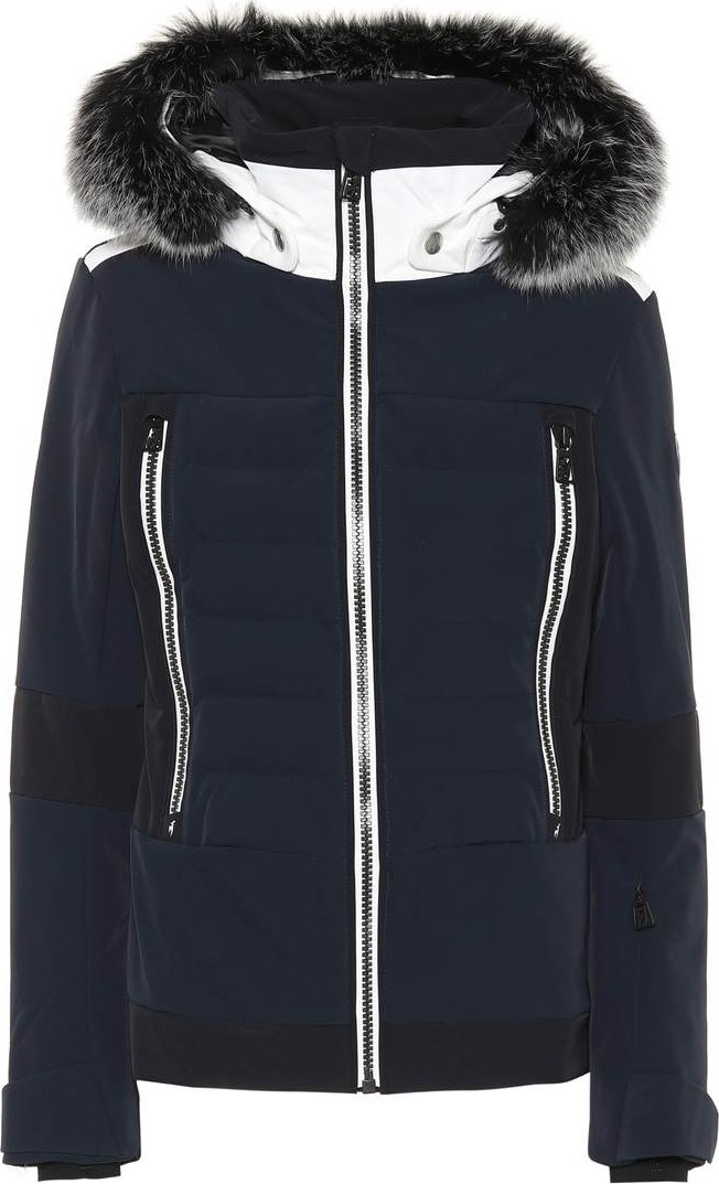 Toni Sailer Manou fur-trimmed ski jacket