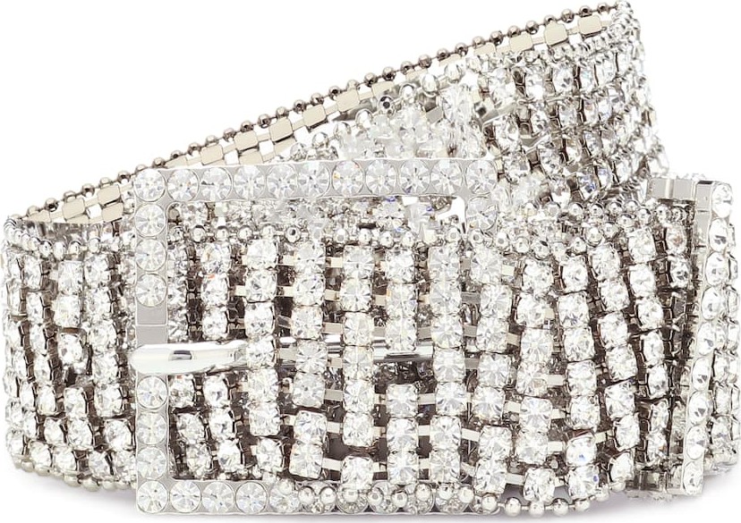 Isabel Marant Crystal-embellished belt