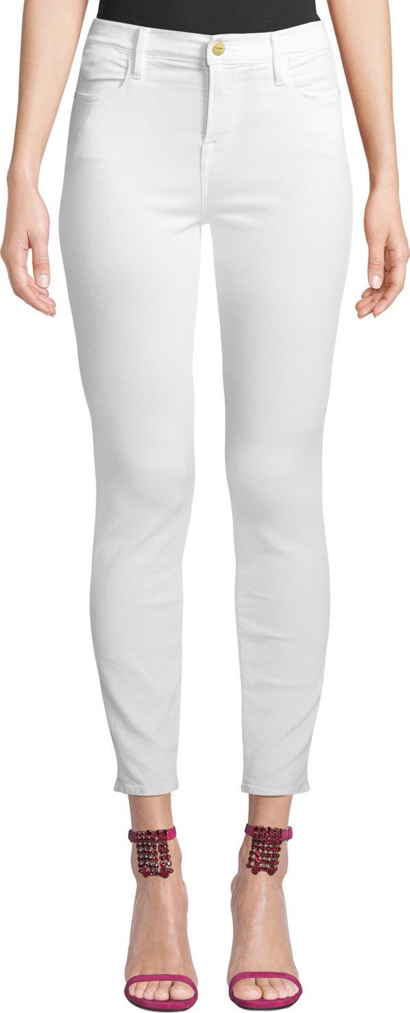 FRAME DENIM Le High High-Rise Ankle Skinny Jeans