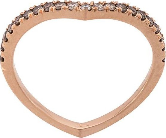 Eva Fehren rose gold Private diamond ring