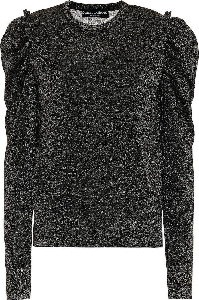 Dolce & Gabbana Metallic sweater