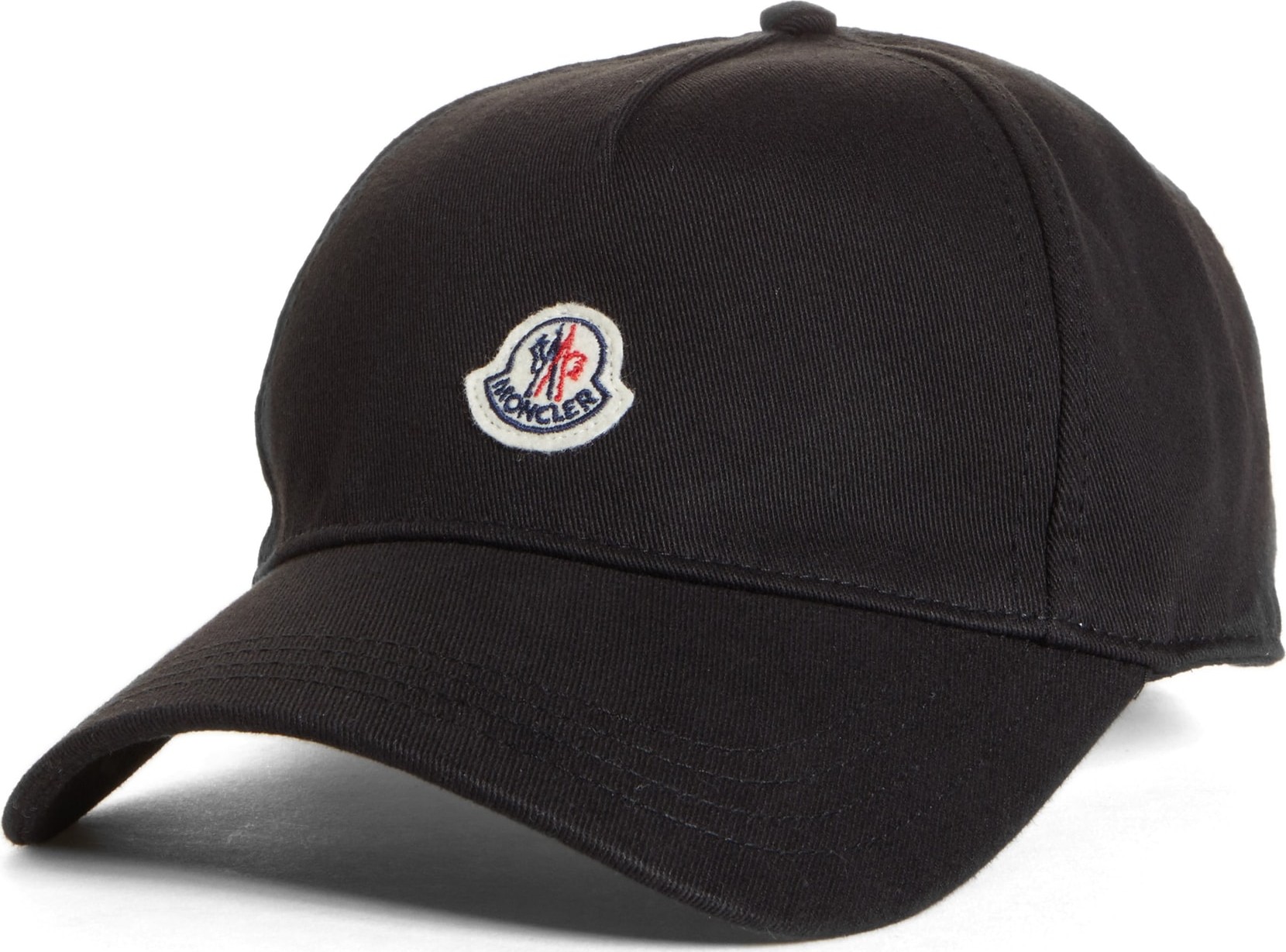 Moncler Logo Patch Baseball Cap