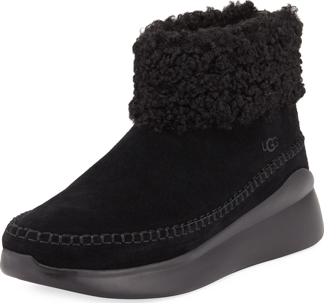 UGG Montrose Short Zip Wedge Boot Sneakers