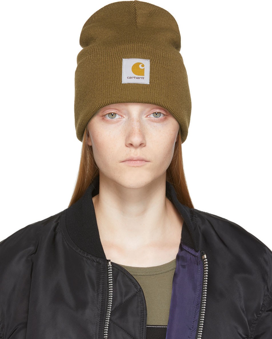 Carhartt Work In Progress Brown Watch Beanie