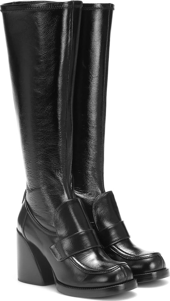 Chloe Adelie leather boots