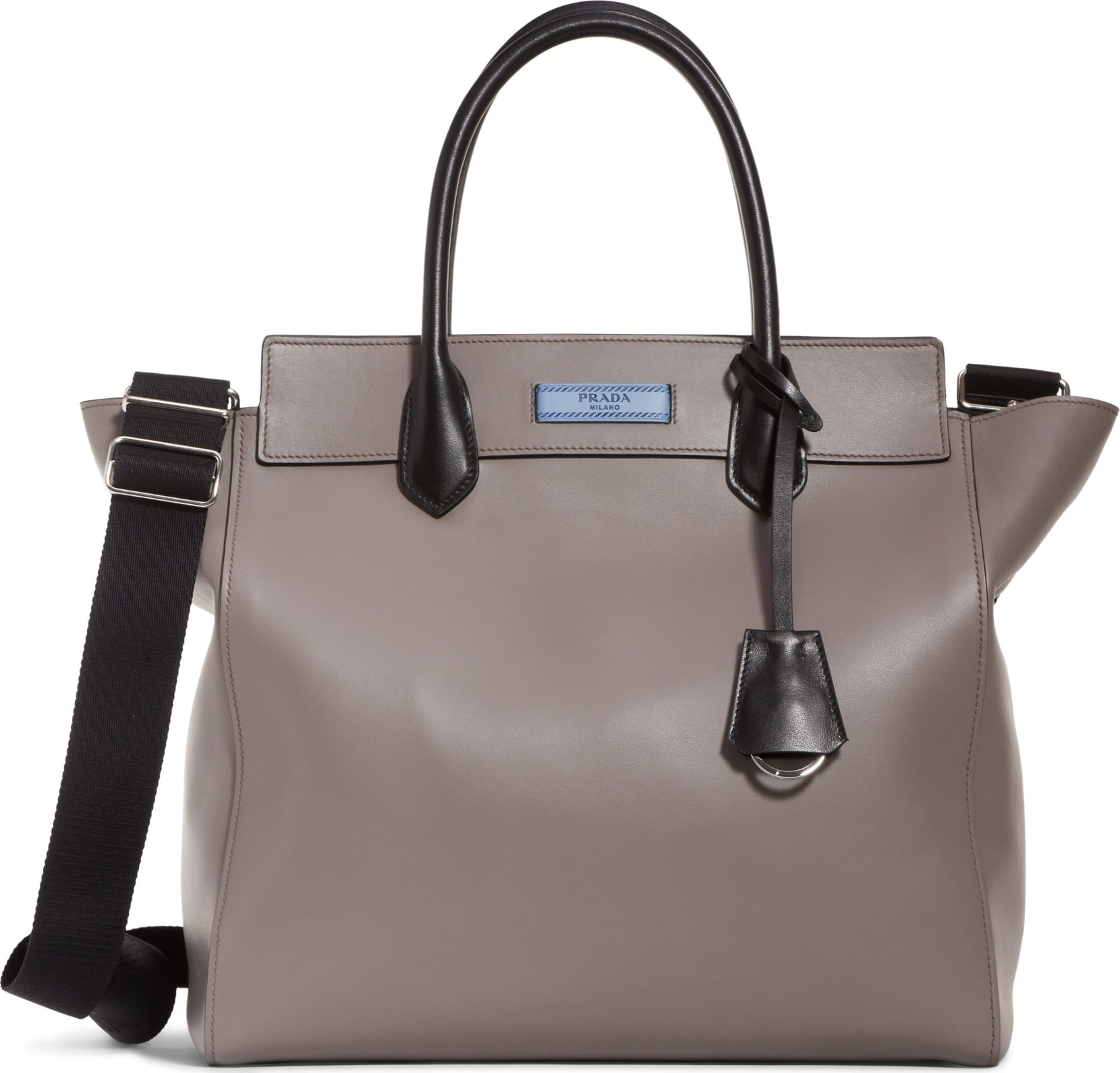 Prada Etiquette Leather Shoulder Bag