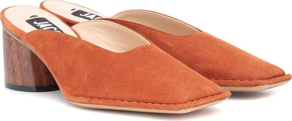 Jacquemus Nubuck leather mules