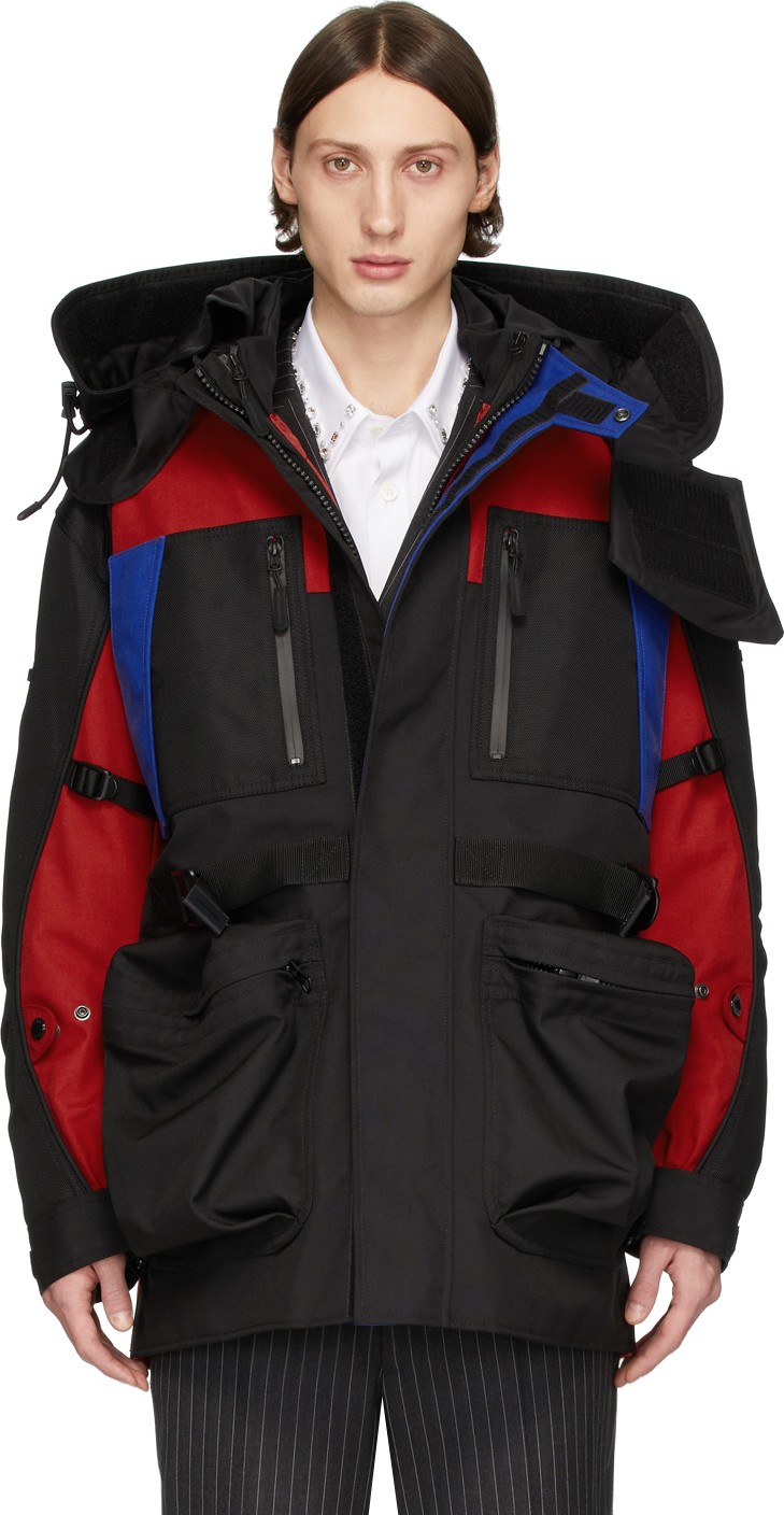 Burberry London England SSENSE Exclusive Black Down Hertford Coat