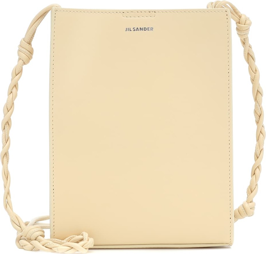Jil Sander Tangle Small leather shoulder bag