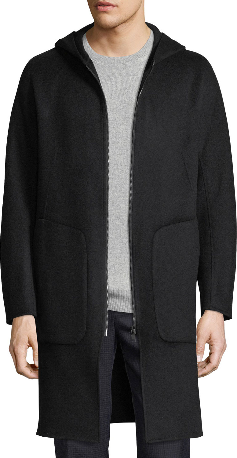 Theory Double-Faced Wool Duffle Coat